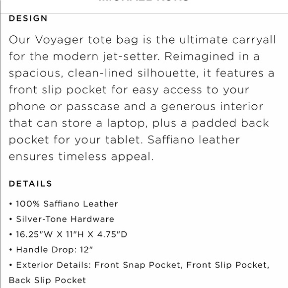 Michael Kors Purse - Picture 6 of 9